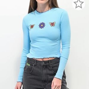 ALAB Y2K Long Sleeve Cropped Tee